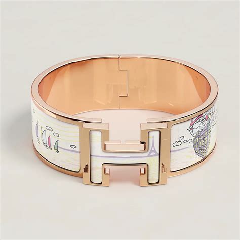 hermes multi color bangle bracelet replicas|authentic hermes clic clac bracelet.